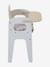 Chaise haute pour poupon en bois FSC® blanc+bois - vertbaudet enfant 