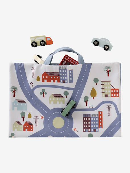 Mini Track + 5 Cars beige - vertbaudet enfant 