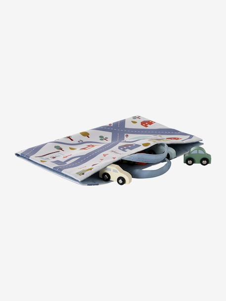 Mini Track + 5 Cars beige - vertbaudet enfant 
