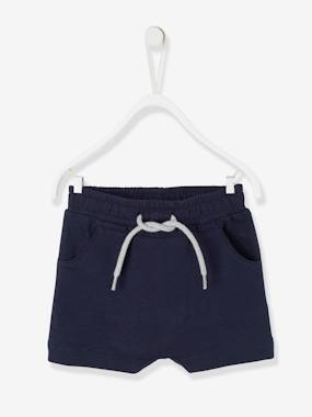 Bermuda Shorts in Fleece for Baby Boys  - vertbaudet enfant