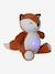 Veilleuse Peluche projecteur d'étoiles bleu jean+dinosaure+gris+jaune d'or+orange - vertbaudet enfant 
