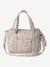 JOIOSA cotton muslin changing bag bronze+ecru+night blue+printed beige - vertbaudet enfant 