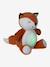 Veilleuse Peluche projecteur d'étoiles bleu jean+dinosaure+gris+jaune d'or+orange - vertbaudet enfant 