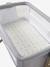 Lot de 2 housses pour berceau et cododo en coton bio* blanc+blanc imprimé+écru+marine/écru - vertbaudet enfant 