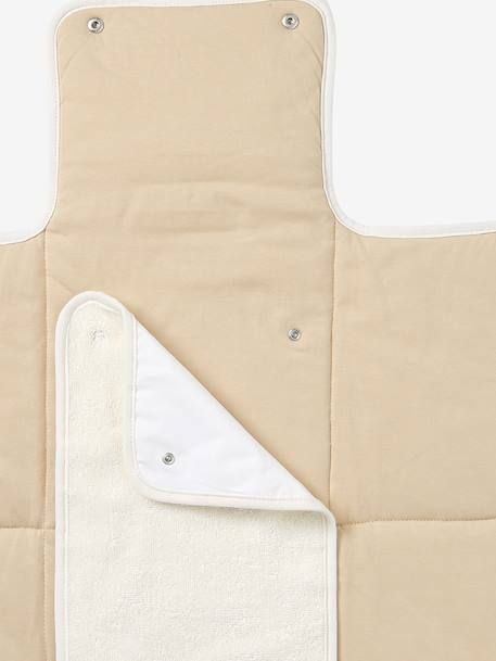 Travel Changing Mat ecru+hazel+white - vertbaudet enfant 