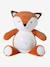 Stars Projecting Fox Night Light denim blue+golden yellow+grey+Grey+Orange - vertbaudet enfant 