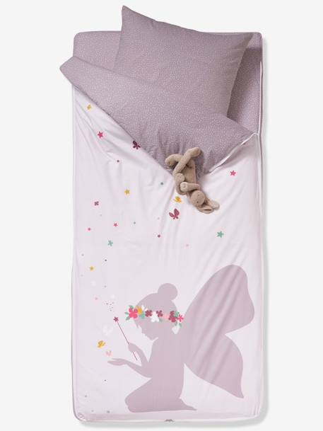 Ready-for-Bed Set without Duvet, Fairy Theme Light Pink - vertbaudet enfant 