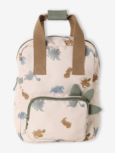 Sac à dos maternelle garçon imprimé dinosaures vanille - vertbaudet enfant 