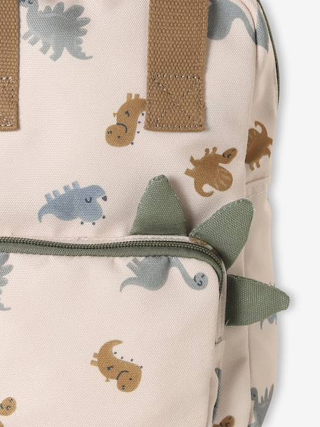 Boys' dinosaur print nursery backpack vanilla - vertbaudet enfant 