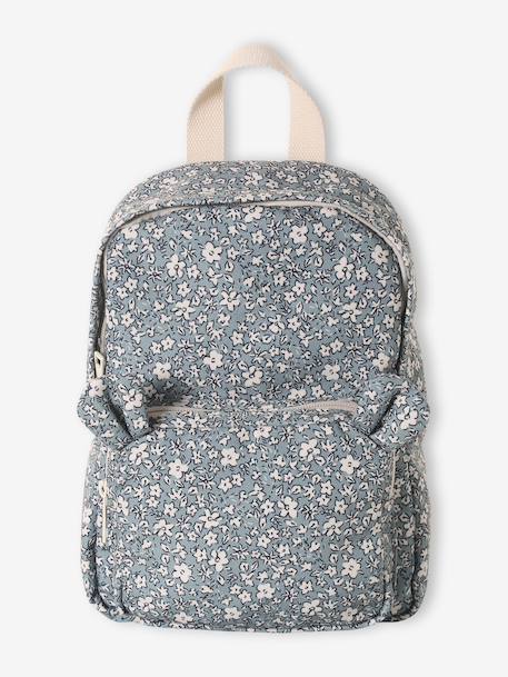 Sac à dos fille maternelle personnalisable animation oreilles ourson lilas poudré+vert sauge - vertbaudet enfant 