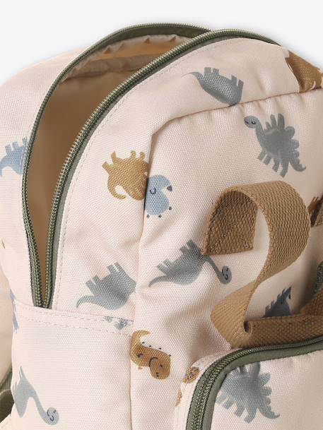 Boys' dinosaur print nursery backpack vanilla - vertbaudet enfant 