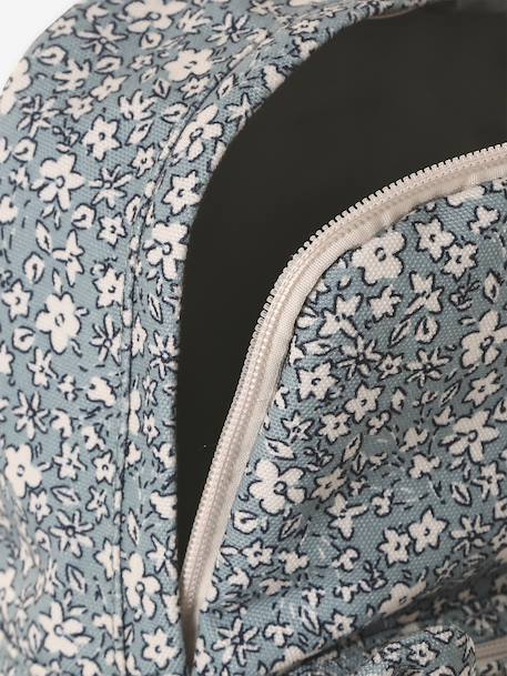 Sac à dos fille maternelle personnalisable animation oreilles ourson lilas poudré+vert sauge - vertbaudet enfant 