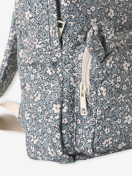 Sac à dos fille maternelle personnalisable animation oreilles ourson lilas poudré+vert sauge - vertbaudet enfant 