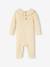 Jumpsuit in Fancy Knit for Newborns ecru - vertbaudet enfant 