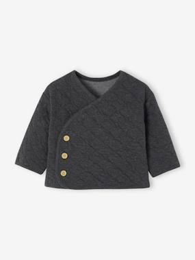 Gilet bébé matelassé ouverture naissance - vertbaudet enfant Bébé-Pull, gilet, sweat-Gilet-Gilet bébé matelassé ouverture naissance