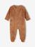 Onesie with Animal or Heart Print for Newborns chocolate+ecru - vertbaudet enfant 