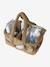 Storage basket with 2 compartments beige - vertbaudet enfant 