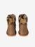 Water-Repellent Furry Boots with Zip for Babies camel - vertbaudet enfant 