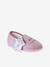 Elasticated Slippers for Children, Made in France printed pink - vertbaudet enfant 