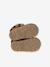 Water-Repellent Furry Boots with Zip for Babies camel - vertbaudet enfant 