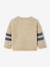 Knitted baby jumper with jacquard pattern marl beige - vertbaudet enfant 
