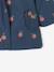 Floral Hooded Raincoat, Lined, for Baby Girls night blue+printed pink - vertbaudet enfant 
