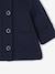 Coat with Hood for Baby Girls Light Grey+navy blue - vertbaudet enfant 