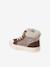 Synthetic Fur-Lined Trainers for Girls set brown - vertbaudet enfant 