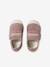 Soft Pram Shoes with Hook-&-Loop Strap for Babies gold+old rose - vertbaudet enfant 