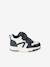 High-top trainers with hook and loop fastener for babies set blue - vertbaudet enfant 