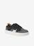 Trainers with leather velcro straps for children set grau - vertbaudet enfant 