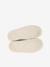 Trainers with Leather Hook-&-Loop Straps for Children ecru+printed white+set white - vertbaudet enfant 