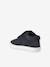 Mid-top fur-lined leather trainers with touch 'n' close fastening for babies camel+green+navy blue - vertbaudet enfant 