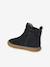Leather Zipped & Elasticated Chelsea Boots for Babies navy blue - vertbaudet enfant 