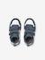 High-top trainers with hook and loop fastener for babies set blue - vertbaudet enfant 