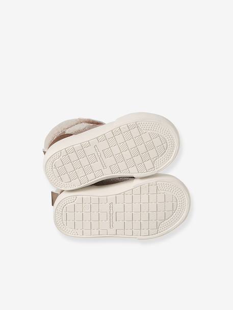 Synthetic Fur-Lined Trainers for Girls set brown - vertbaudet enfant 