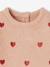 Embroidered little hearts baby jumper rosy - vertbaudet enfant 