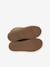 Leather Zip-Up Boots with Elasticated Laces for Boys beige - vertbaudet enfant 