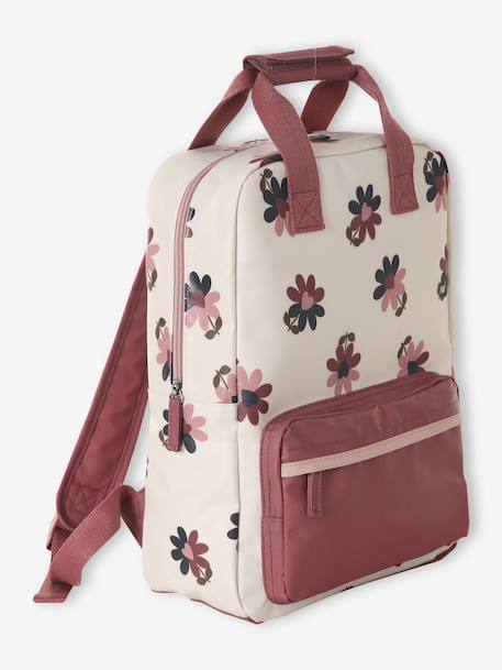 Sac à dos fille motifs fleurs blush - vertbaudet enfant 