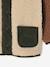 Sherpa Hooded Coat for Babies sandy beige - vertbaudet enfant 