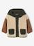 Sherpa Hooded Coat for Babies sandy beige - vertbaudet enfant 