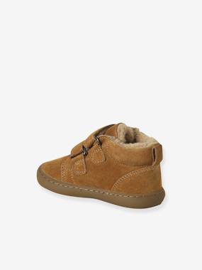 Baskets bébé garçon cuir à scratchs - vertbaudet enfant -Baskets bébé garçon cuir à scratchs
