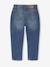 Jean fille mom bleu clair+bleu moyen - vertbaudet enfant 