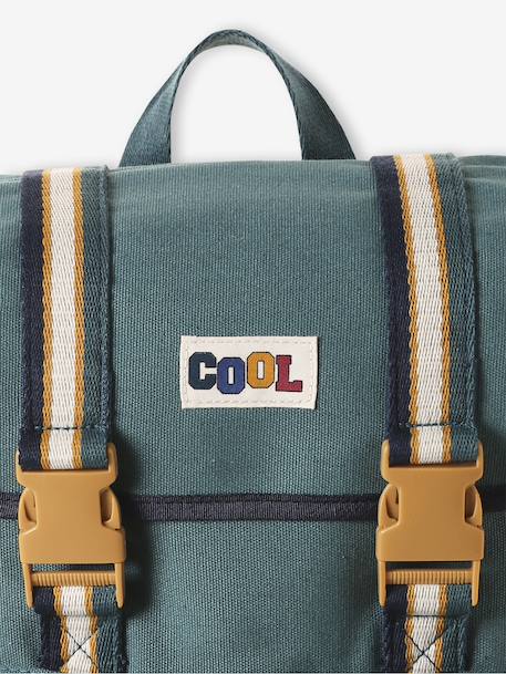 Backpack 'Cool school' for boys peacock blue - vertbaudet enfant 