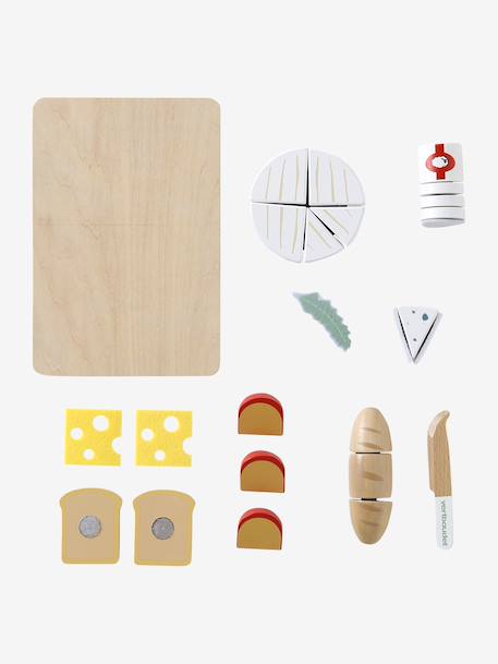 Felt and FSC® wood cheese board wood - vertbaudet enfant 