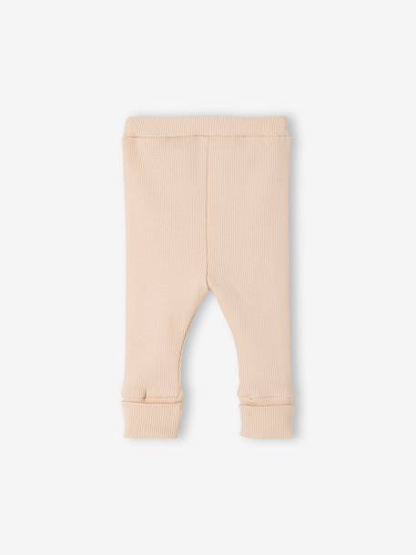Legging bébé naissance évolutif beige+brun+marine+ROSE CLAIR UNI - vertbaudet enfant 