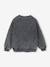 Sportswear Sweatshirt with Glittery Detail, for Girls anthracite - vertbaudet enfant 