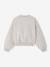 Cropped Sweatshirt with Glittery Detail for Girls marl grey - vertbaudet enfant 