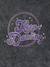 Sportswear Sweatshirt with Glittery Detail, for Girls anthracite - vertbaudet enfant 