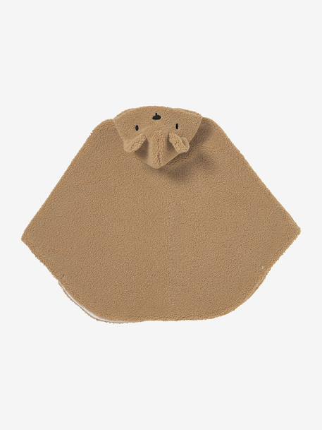 Poncho 18-36 mois pour siège auto & porte bébé beige+écru - vertbaudet enfant 